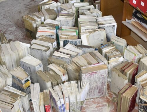 Il Centro studi movimenti dona libri e riviste alla Biblioteca Libertaria Armando Borghi di Castel Bolognese colpita dall’alluvione nel maggio 2023