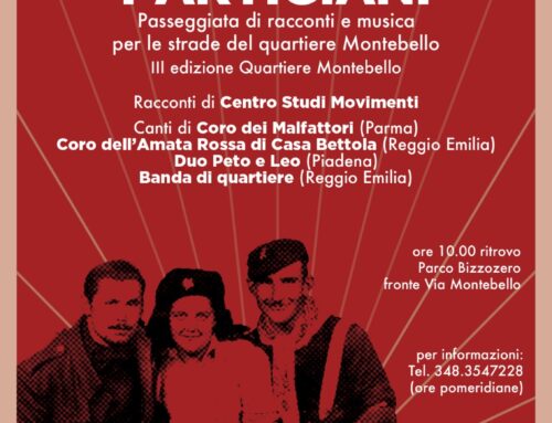 Quartieri Partigiani. Passeggiata di racconti e musica per il quartiere Montebello – Domenica 13 Aprile 2025